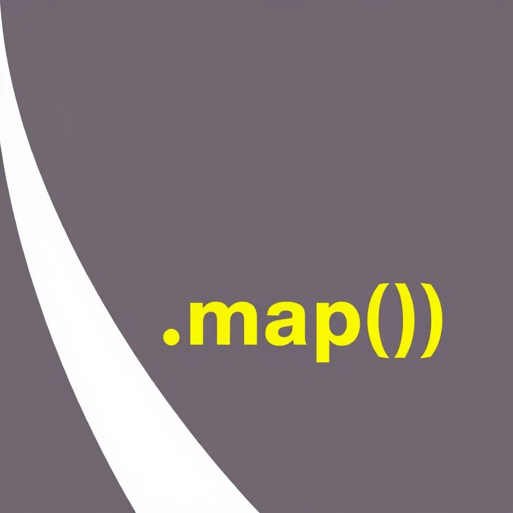Laptop mit geöffnetem JavaScript-Code zur Demonstration der Array map Methode