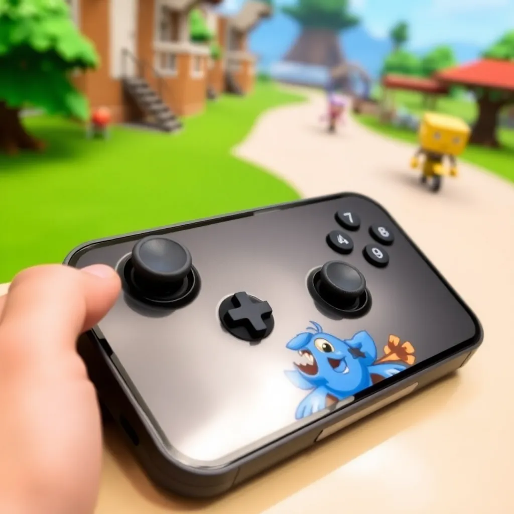 Google Play Games am PC mit Tastatursteuerung dargestellt