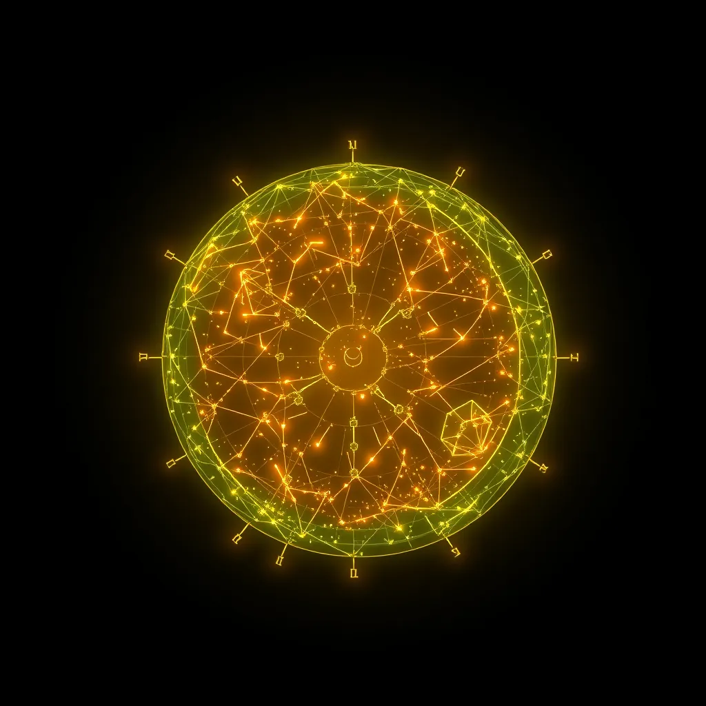 Entwickler arbeitet mit KI-gestützten Code-Generatoren an einem futuristischen Arbeitsplatz