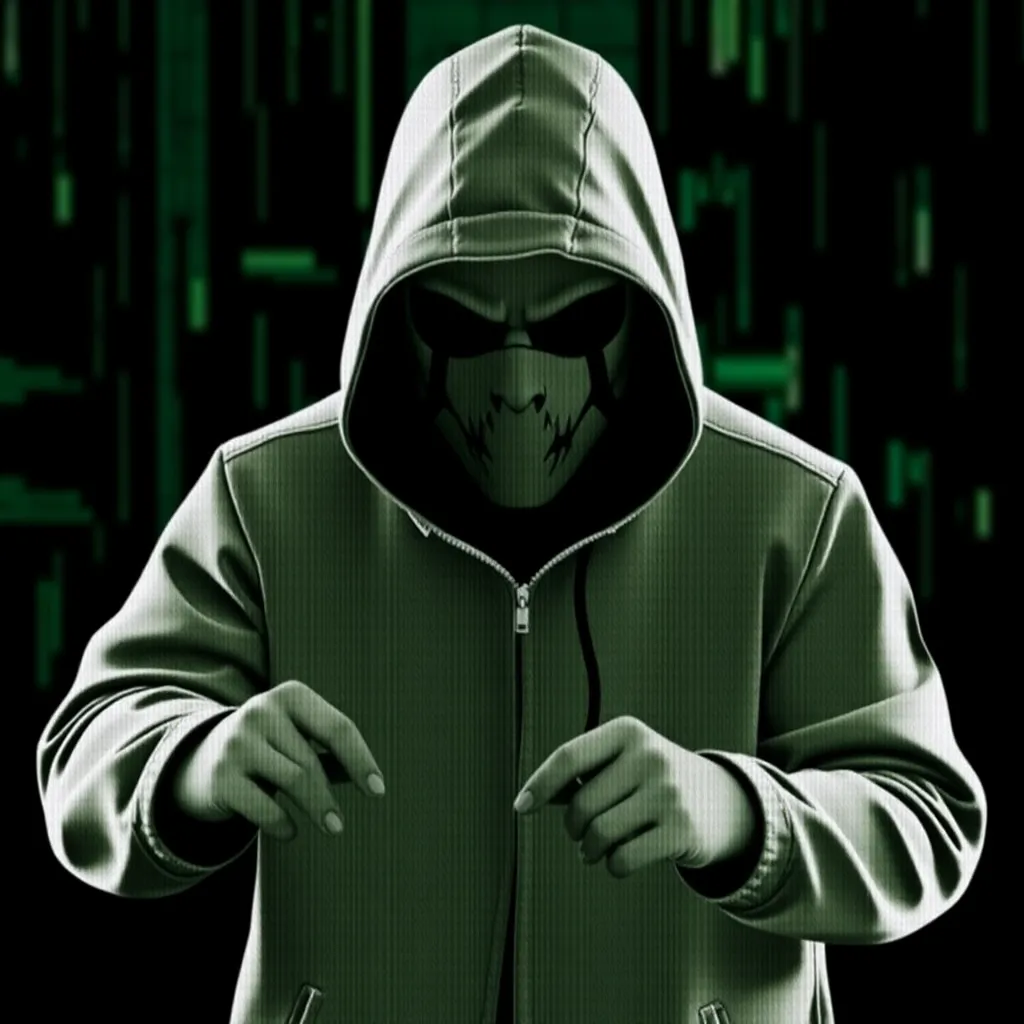 Digitale Sicherheit: Lupe untersucht verdächtige URL mit Warnsymbolen