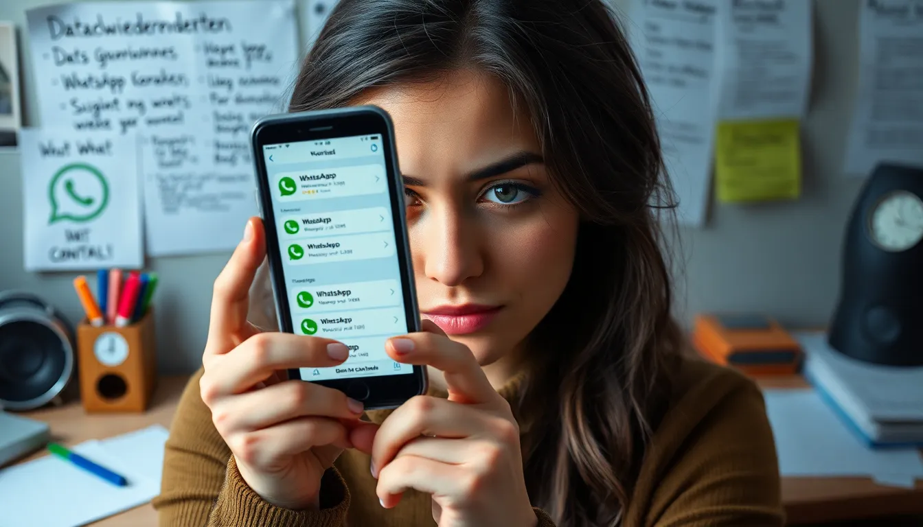 WhatsApp-Kontakte Backup-Funktion auf dem iPhone