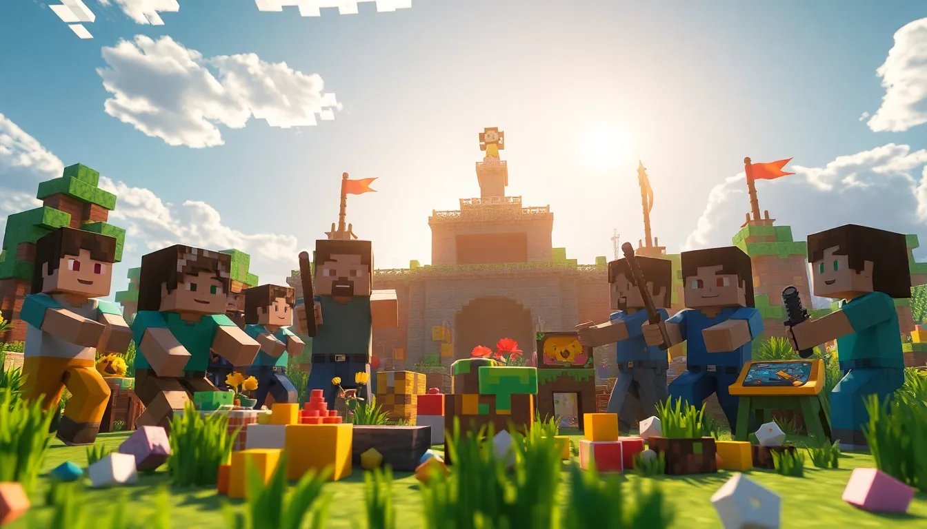 Minecraft Crossplay: Eigene Server und plattformübergreifendes Spielen