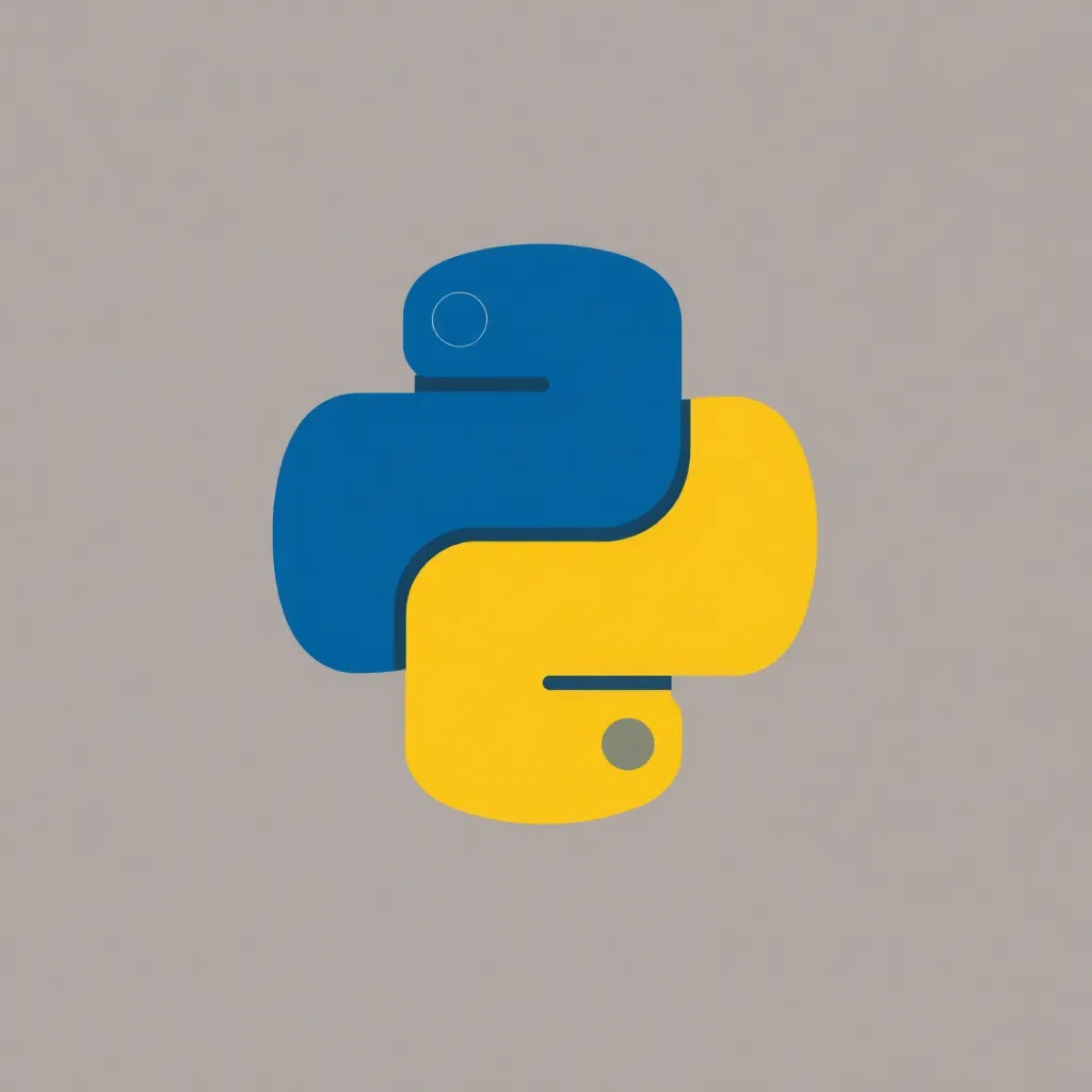 Softwareentwickler arbeitet an Python-Skripten und steuert externe Anwendungen