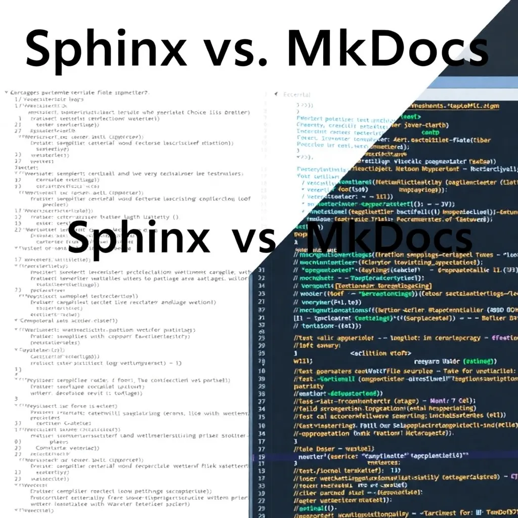 Vergleich der Python-Dokumentationstools Sphinx und MkDocs mit Codebeispielen und Dokumentationsansichten