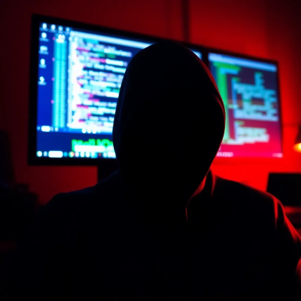 Laptop und Smartphone bei der Trojaner-Entfernung, digitales Schutzsymbol