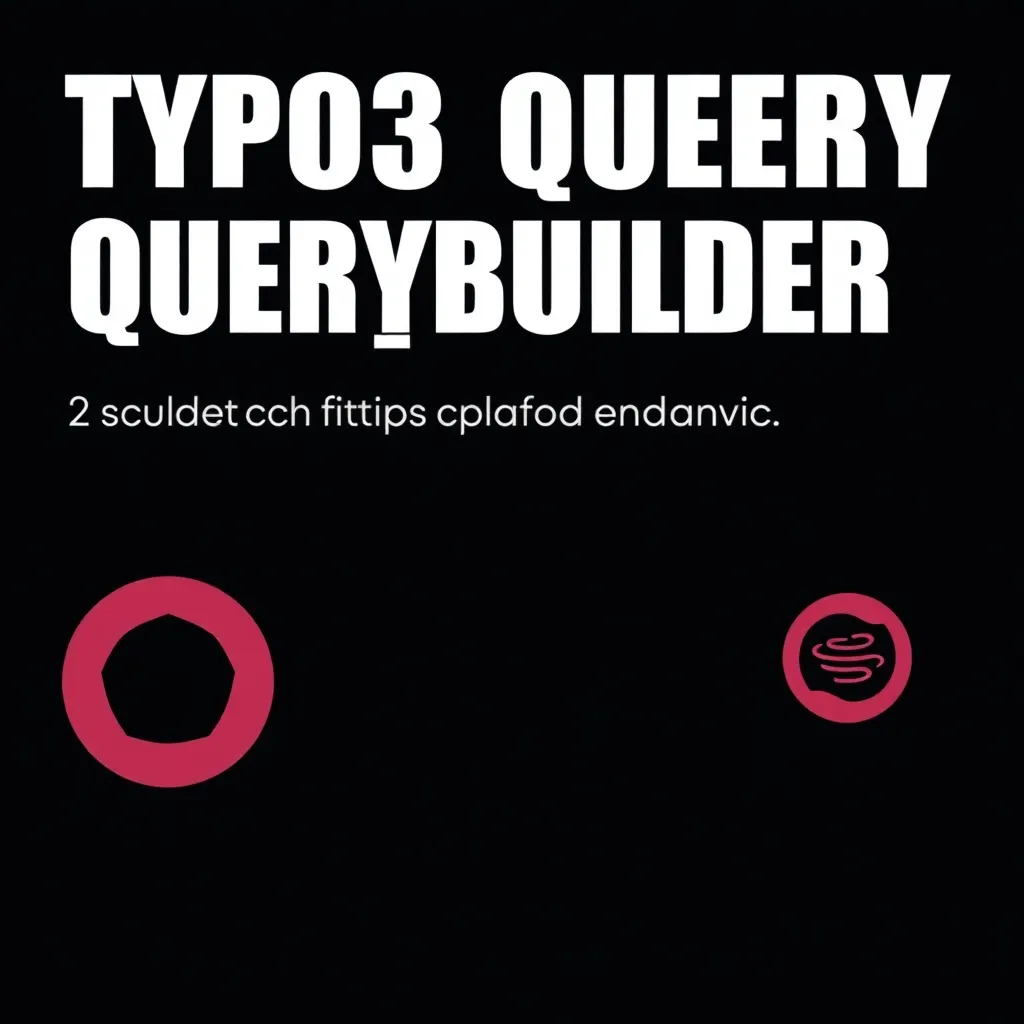 TYPO3 QueryBuilder Anwendung in der Webentwicklung